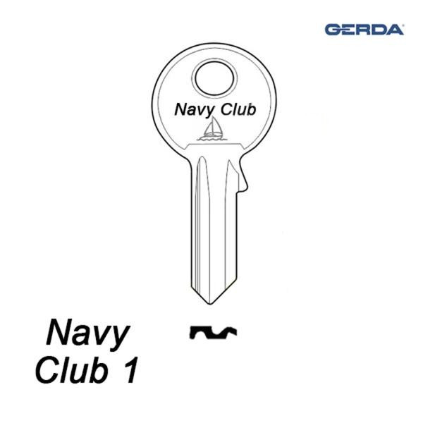 Gerda 036 - klucz surowy - NAVY CLUB 1