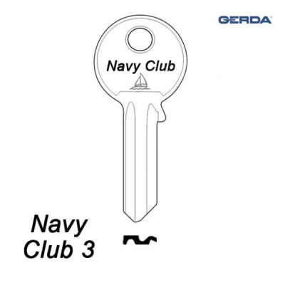 Gerda 038 - klucz surowy - NAVY CLUB 3