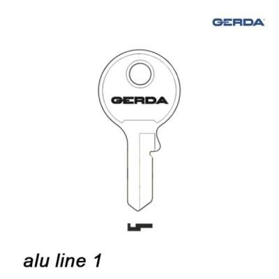 Gerda 058 - klucz surowy - ALU LINE nr 1