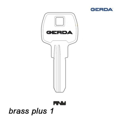 Gerda 061 - klucz surowy - BRASS PLUS nr 1