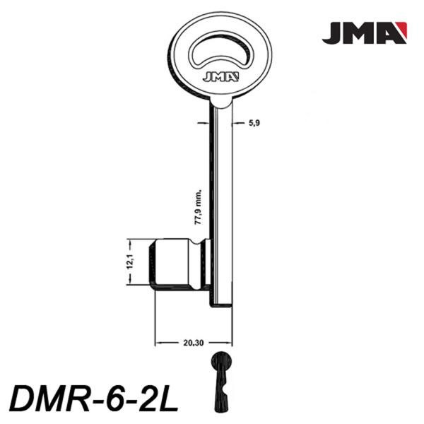 Podklamkowy DMR-6-2L - klucz surowy