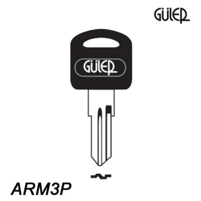 Mieszkaniowy 120 - klucz surowy mosiężny - Guler ARM3P