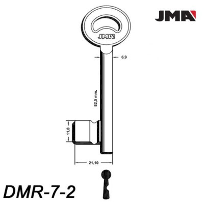 Podklamkowy DMR-7-2 - klucz surowy
