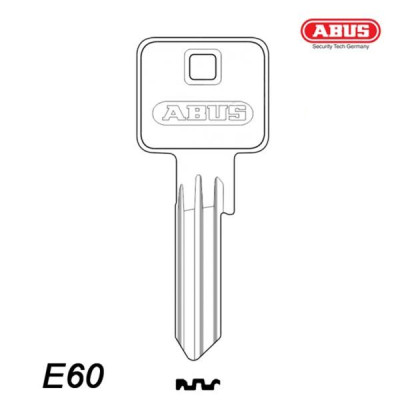 Abus 021 - klucz surowy - do wkładek E60