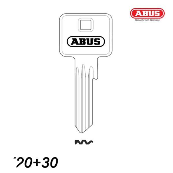 Abus 053 - klucz surowy - do wkładek E20+30