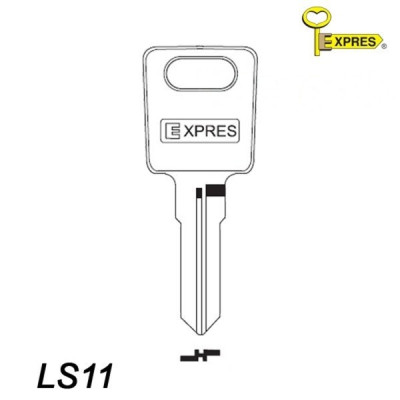 Expres 042 - klucz surowy mosiężny - LS11