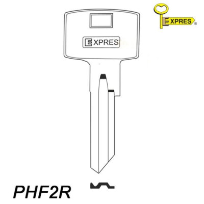 Expres 111 - klucz surowy mosiężny - PHF2R