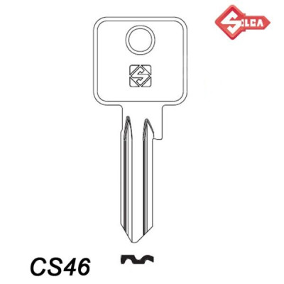 Expres 143 - klucz surowy mosiężny - CS46