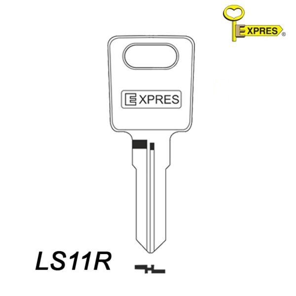 Expres 173 - klucz surowy mosiężny - LS11R