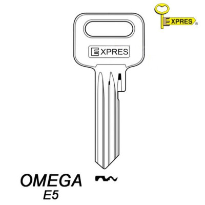 Expres 177 - klucz surowy mosiężny - Omega E5