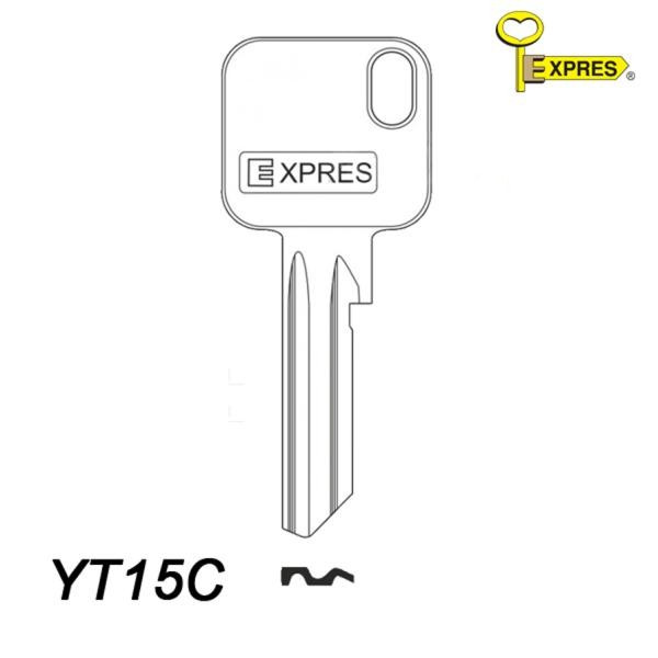 Expres 225 - klucz surowy mosiężny - YT15C