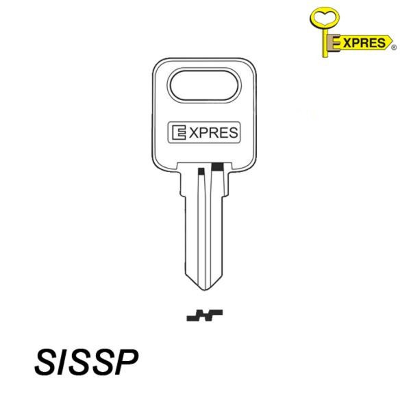 Expres 230 - klucz surowy mosiężny - SISSP