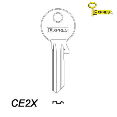 Expres 239 - klucz surowy mosiężny - CE2X