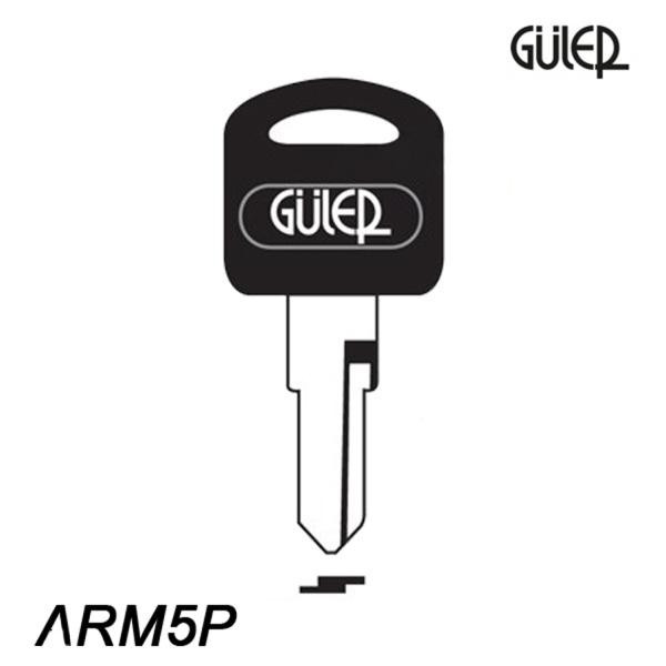 Mieszkaniowy 034 - klucz surowy mosiężny - Guler ARM5P