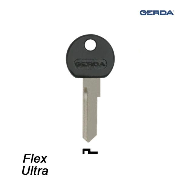 Gerda 048 - klucz surowy - do zabezpieczeń rowerowych nr 3 - Flex / Ultra