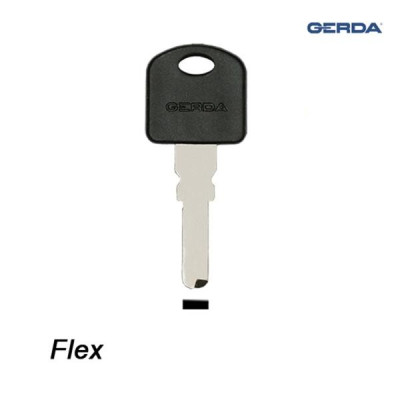 Gerda 052 - klucz surowy - do zabezpieczeń rowerowych nr 7 - Flex
