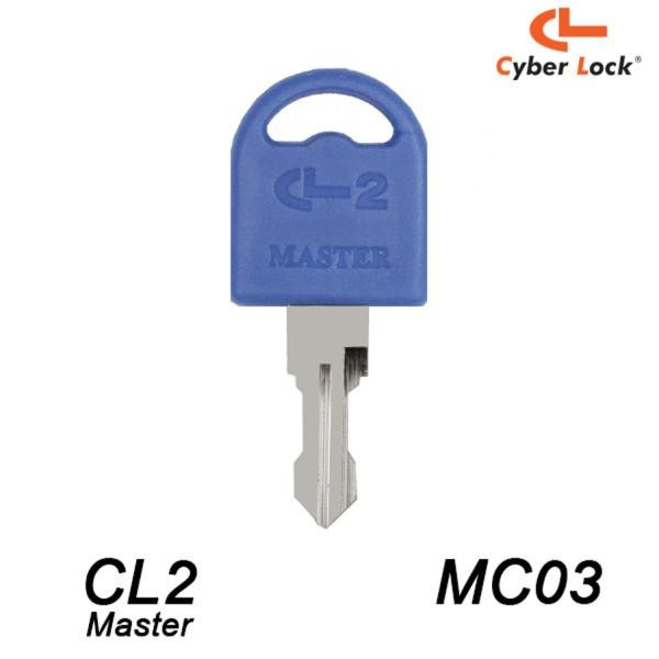Mieszkaniowy 246 - klucz surowy - Cyber Lock CL2 Master MC03