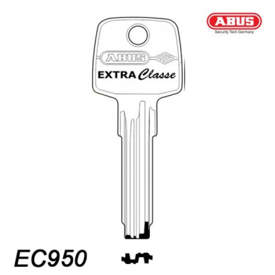 Abus 012 - klucz surowy - do wkładek EC950