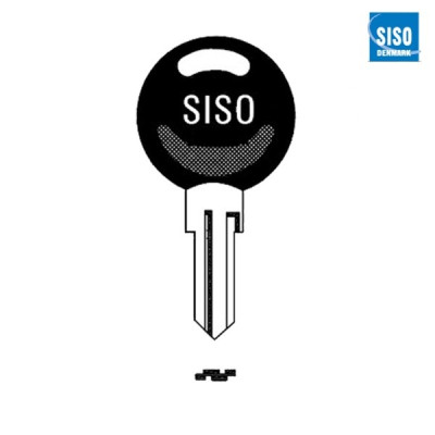 Mieszkaniowy 018 - klucz surowy mosiężny - Siso EVD 2