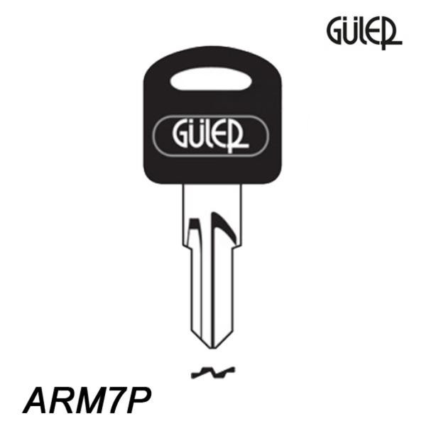 Mieszkaniowy 123 - klucz surowy mosiężny - Guler ARM7P