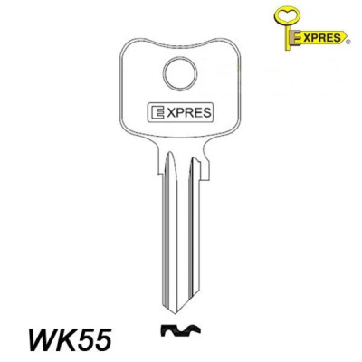 Expres 509 - klucz surowy stalowy - WK55