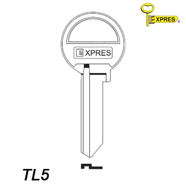Expres 516 - klucz surowy stalowy - TL5