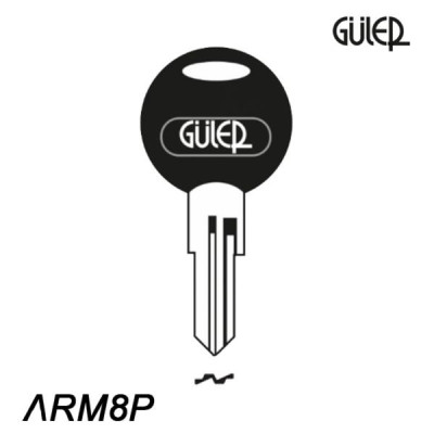 Mieszkaniowy 124 - klucz surowy mosiężny - Guler ARM8P