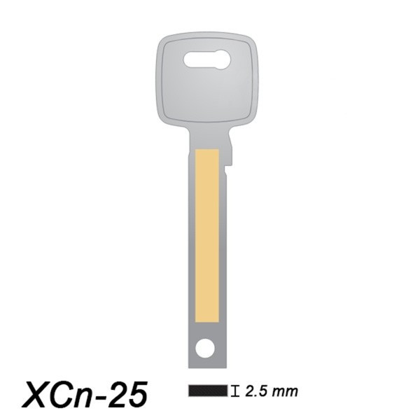 X-Key 003 - klucz surowy - XCn-25