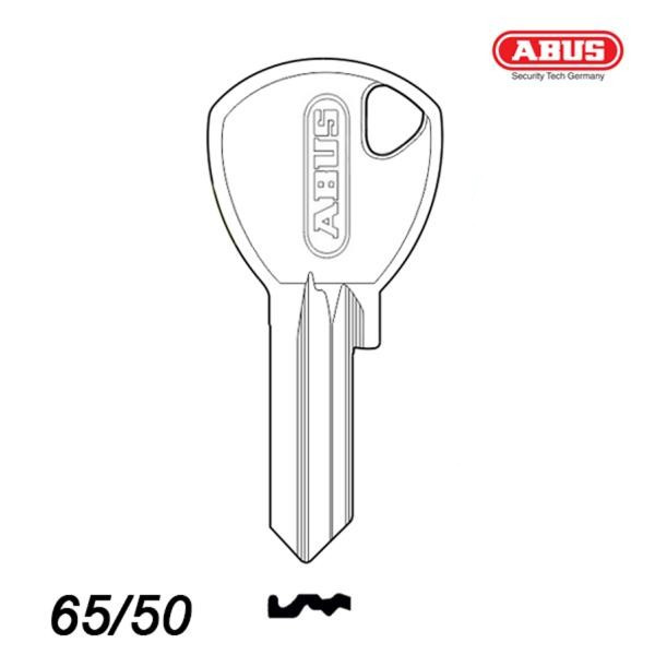 Abus 003 - klucz surowy - do kłódek 65/50 - prawy