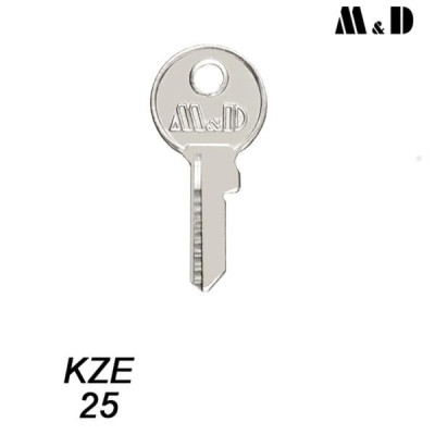 Mieszkaniowy 239 - klucz surowy mosiężny - M&D KZE 25