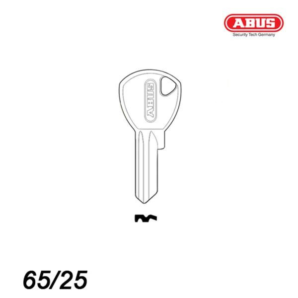 Abus 006 - klucz surowy - do kłódek 65/25 - prawy
