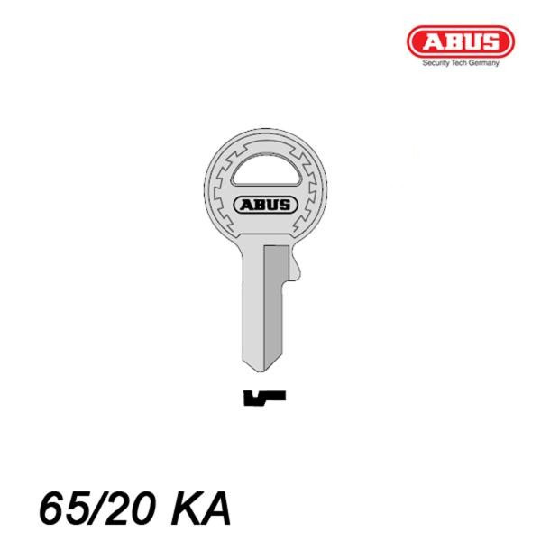 Abus 026 - klucz surowy - do kłódek 65/20 KA