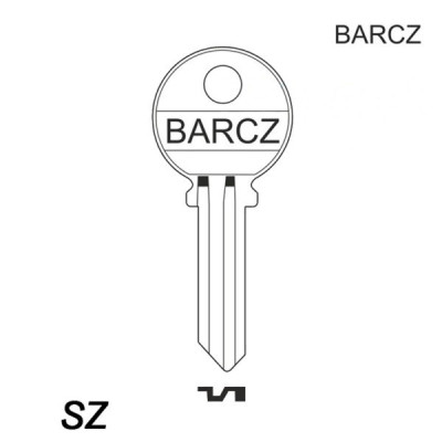 Mieszkaniowy 015 - klucz surowy mosiężny - BARCZ SZ