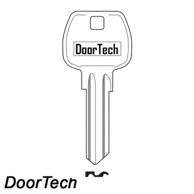 Mieszkaniowy 024 - klucz surowy mosiężny - Doortech