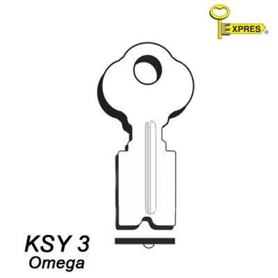 Płaski 003 - Omega KSY3 - klucz surowy