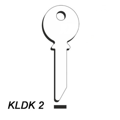 Płaski 011 - KLDK2 - klucz surowy