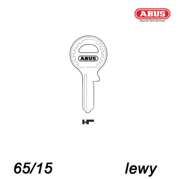 Abus 045 - klucz surowy - do kłódek 65/15 - lewy