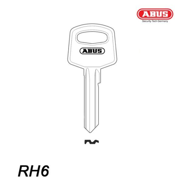 Abus 057 - klucz surowy - do kłódek RH6