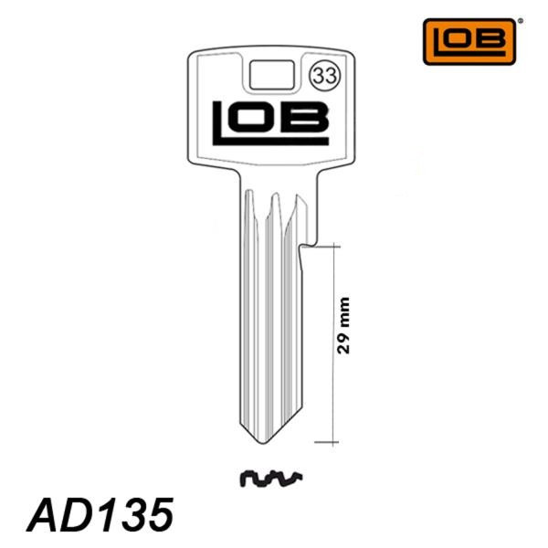 Mieszkaniowy 037 - klucz surowy - Lob AD135