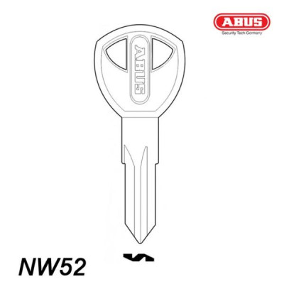 Abus 014 - klucz surowy - do zabezpieczeń rowerowych NW52