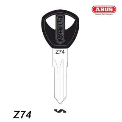 Abus 059 - klucz surowy - do zabezpieczeń rowerowych Z74