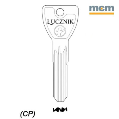 Mieszkaniowy 059 - klucz surowy mosiężny - MCM CP