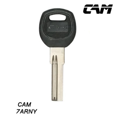 Mieszkaniowy 070 - klucz surowy mosiężny - CAM czarny