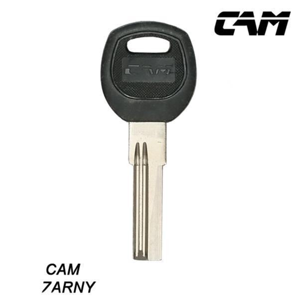 Mieszkaniowy 070 - klucz surowy mosiężny - CAM czarny