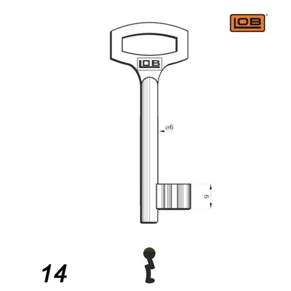 Numerowany Lob 14 - klucz surowy