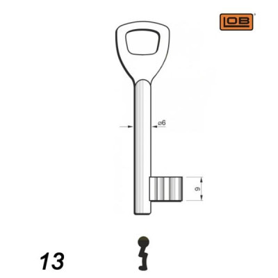 Numerowany Lob 13 - klucz surowy