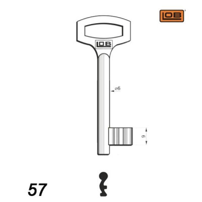 Numerowany Lob 57 - klucz surowy