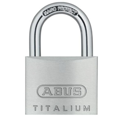 Kłódka Abus 418 - 727TI/50 - kłódka pałąkowa aluminiowa TITALIUM - blister