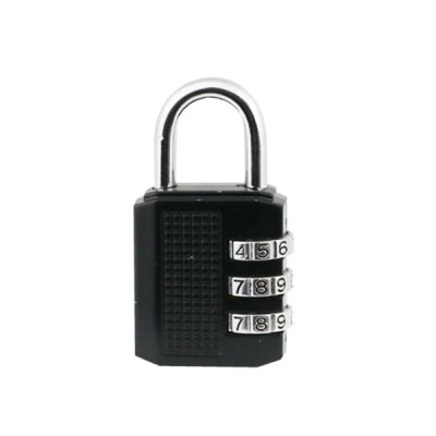 Kłódka CAM 053 - 8022 - kłódka pałąkowa aluminiowa szyfrowa - czarna