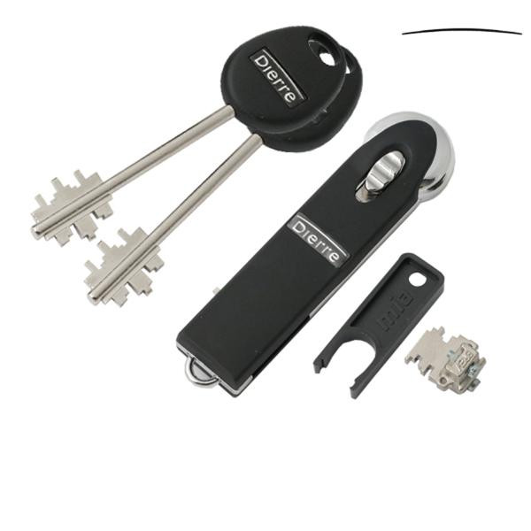 Wkładka Dierre 007 - Mia BLO M117 - 2 klucze + 1 Pod-Key